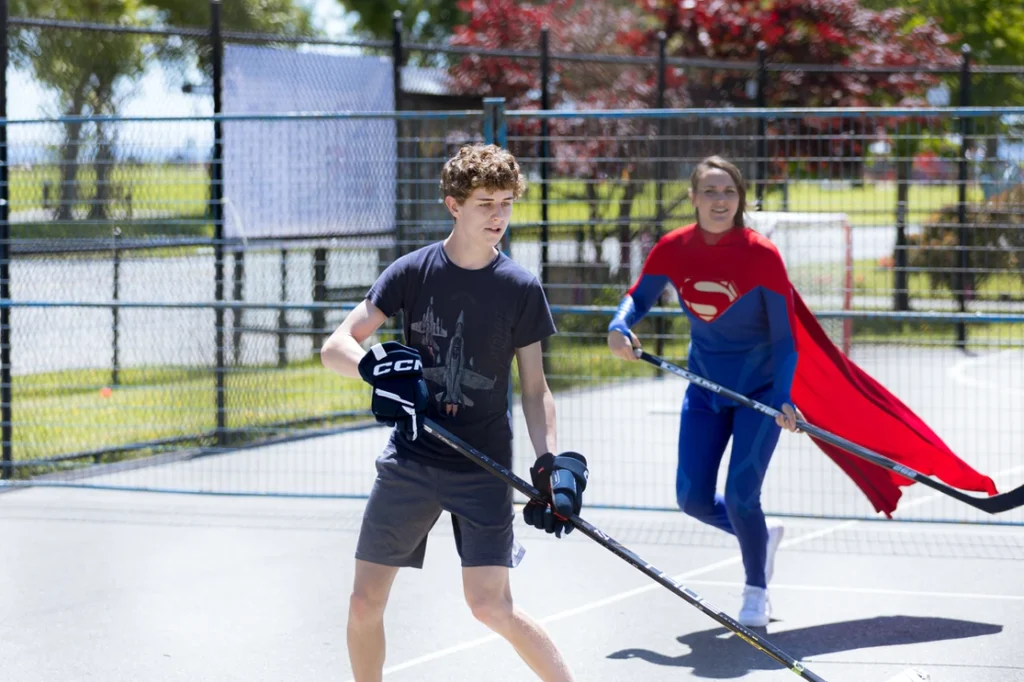 Image from the Seaside Magazine Charity Road Hockey Tournament 2025